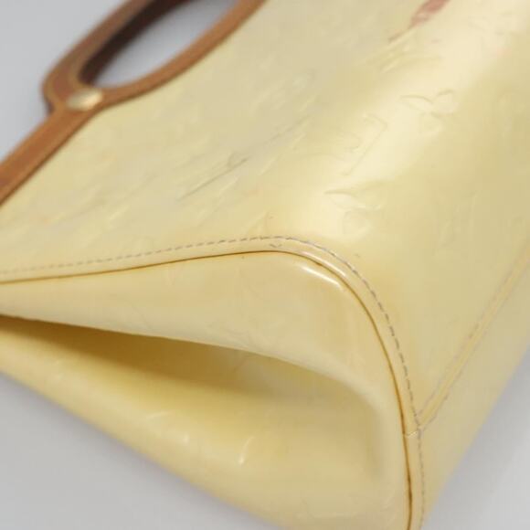 LOUIS VUITTON Monogram Vernis Roxbury Drive Hand Bag Perle M91374 - Picture 15 of 16